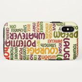 Coques Case-Mate iPhone Motivation Mots #1 attitude positive (Dos (Horizontal))