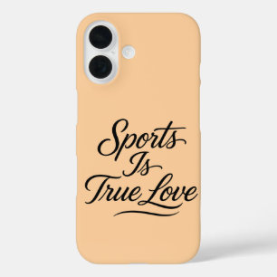 Motivation sportive iPhone 16 Coques - Véritable A