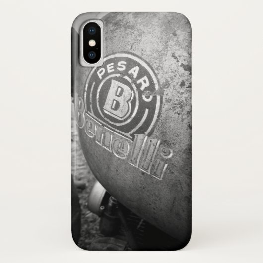Coques Case-Mate iPhone Moto ancienne Pesaro Benelli. (Dos)