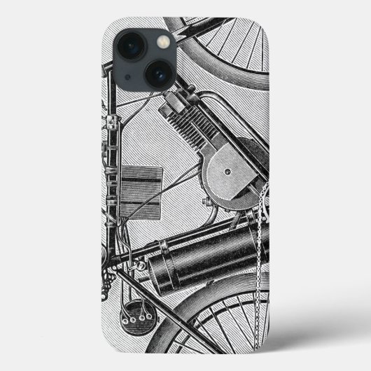 Coques Case-Mate iPhone Moto de Bouilly, 1895 (Verso)