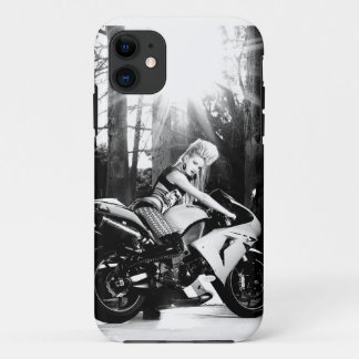 Coque Case-Mate Pour iPhone Moto de Kawasaki, poussin de motard, semaine de