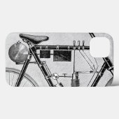 Coques Case-Mate iPhone Moto de Petrolette Omega, 1895 (Verso (horizontal))