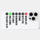 Coques Case-Mate iPhone Moto Shift drôle Dire Motocross Moto (Verso (horizontal))