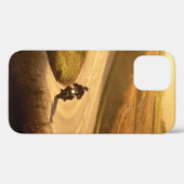 Coques Case-Mate iPhone Moto sur route de campagne en automne soir.  (Verso (horizontal))