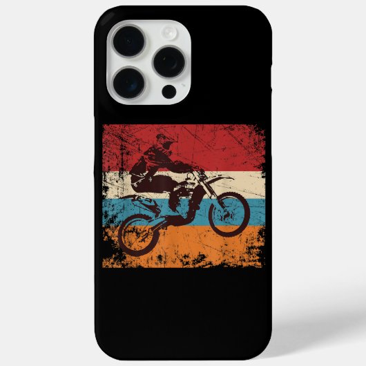 Coques Case-Mate iPhone Motocross Enduro motocross rétro Off Road (Verso)