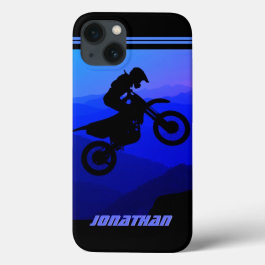 Coques Case-Mate iPhone Motocross Soirée Vélo De Chemin Personnalisé (Verso)