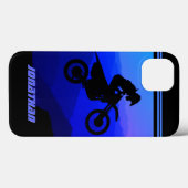 Coques Case-Mate iPhone Motocross Soirée Vélo De Chemin Personnalisé (Verso (horizontal))
