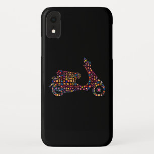 Case-Mate iPhone Case Motocyclette à moteur à fleurs