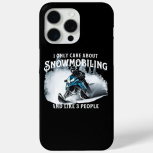 Coque iPhone 15 Pro Max Motoneige Drôle Motoneige