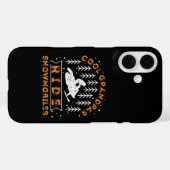 Coques Case-Mate iPhone Motoneige - Grandpas Cool Circuler Motoneiges (Verso (horizontal))