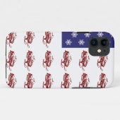 Coques Case-Mate iPhone Motoneige patriotique (Dos (Horizontal))