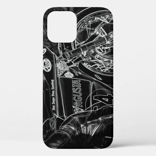 Coques Case-Mate iPhone Motorcycle 1 iphcna (Verso)