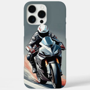 Coques iPhone 16 Pro Max Motorcycliste équitation Vélo de sport sur l'autor