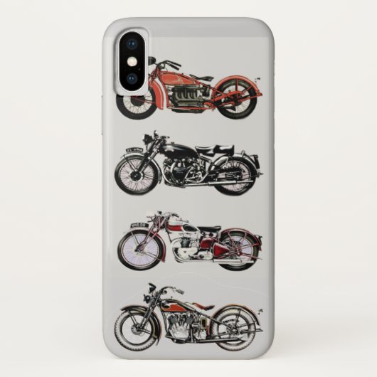 COQUES Case-Mate iPhone MOTOS ANCIENNES (Dos)