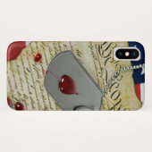 Coques Case-Mate iPhone Mots clés du chien (Dos (Horizontal))
