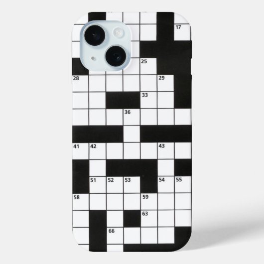 Coques Case-Mate iPhone Mots croisés (Verso)