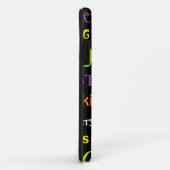 Coques Case-Mate iPhone Mots d'art de souterrain de Halloween (Dos/Droite)