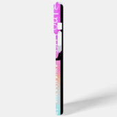 Coques Case-Mate iPhone Mots de gymnastique Rainbow Ombre (Verso / Gauche)
