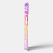 Coques Case-Mate iPhone Mots de gymnastique Rainbow Ombre (Verso / Droite)