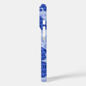 Coques Case-Mate iPhone Mots de l'été Hibiscus hawaïen bleu (Verso / Gauche)