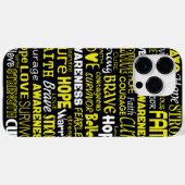 Coques Case-Mate iPhone Mots De Sensibilisation...Endometriose (Verso (horizontal))