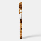 Coques Case-Mate iPhone Mots d'été Hibiscus hawaïen Faux Wood  (Verso / Gauche)