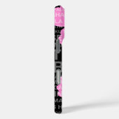 Coques Case-Mate iPhone Mots d'été Hibiscus hawaïen rose (Verso / Droite)