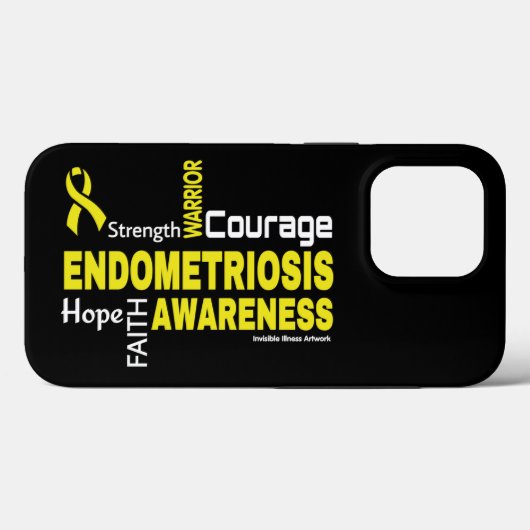 Coques Case-Mate iPhone Mots...Endometriose (Verso (horizontal))
