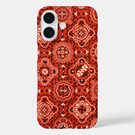 Coques Case-Mate iPhone Mouchoir rouge (Verso)