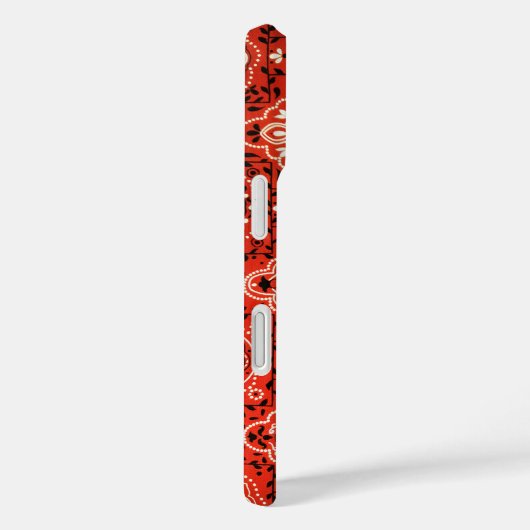 Coques Case-Mate iPhone Mouchoir rouge (Verso / Droite)