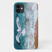Coques Case-Mate iPhone Mouette au-dessus de la mer (Dos)