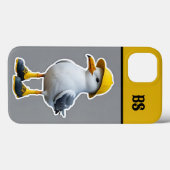 Coques Case-Mate iPhone Mouette drôle dans les bottes de pluie - Humour de (Verso (horizontal))