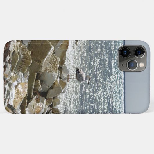 Coques Case-Mate iPhone Mouette et mer (Dos (Horizontal))