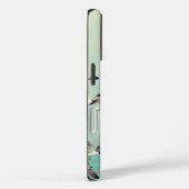 Coques Case-Mate iPhone Mouettes volant au-dessus de l'océan (Verso / Droite)