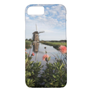 Coques Pour iPhone Moulin à vent et cas de l'iPhone 7 de fleurs