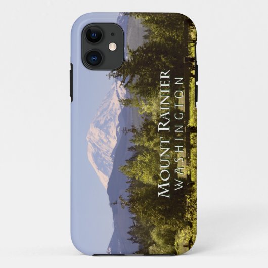 Coques Case-Mate iPhone Mount Rainier, Washington (Dos)