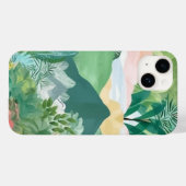 Coques Case-Mate iPhone Mountain and Palm Trees (Verso (horizontal))