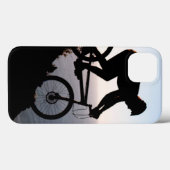 Coques Case-Mate iPhone Mountain Bike Rider. Lions Head (Verso (horizontal))