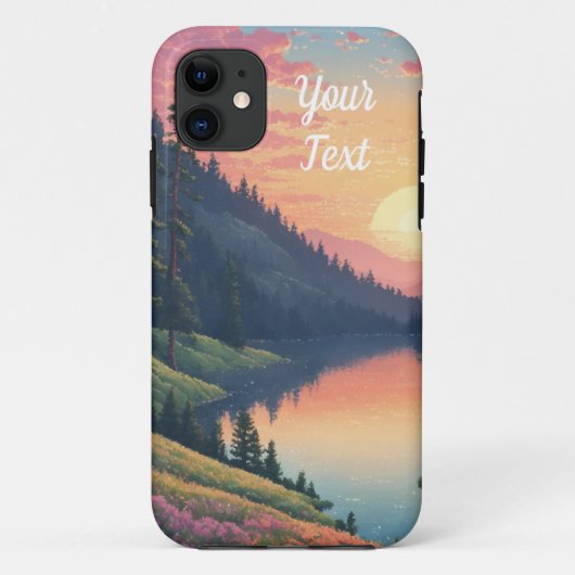 Coques Case-Mate iPhone Mountain Meadow (Dos)