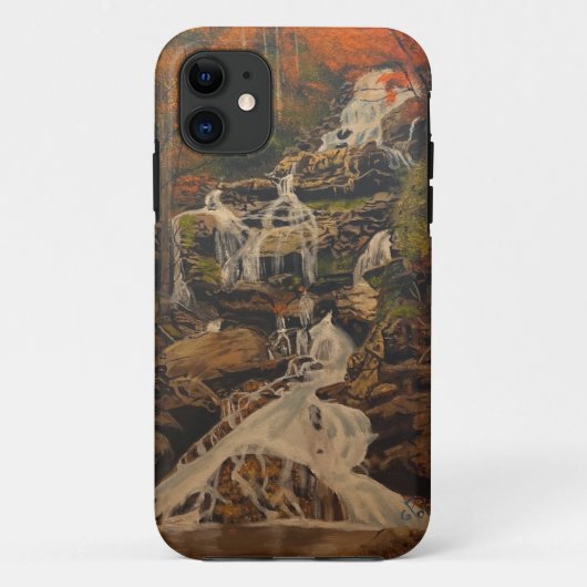 Coques Case-Mate iPhone Mountain Water Fall, Art original de Gary Poling (Dos)