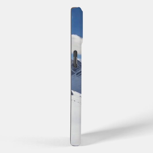 Coques Case-Mate iPhone Mountaineering with Climber Silhouette and Mtns (Verso / Droite)