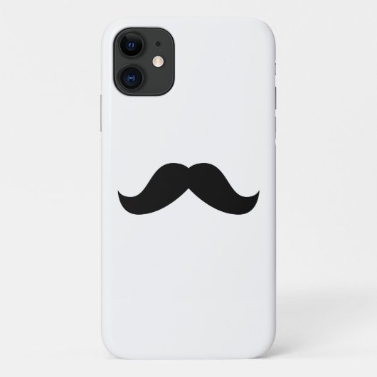 Coques Case-Mate iPhone Moustache (Dos)