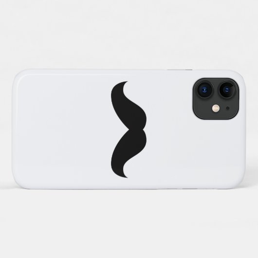 Coques Case-Mate iPhone Moustache (Dos (Horizontal))