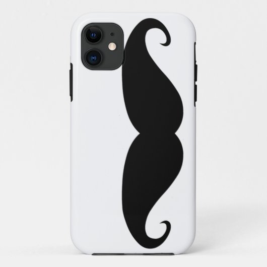 Coques Case-Mate iPhone Moustache 5 ! (Dos)