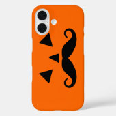 Coques Case-Mate iPhone Moustache citrouille (Verso)