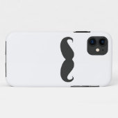 Coques Case-Mate iPhone moustache drôle (Dos (Horizontal))