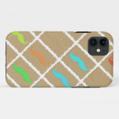 Coques Case-Mate iPhone Moustache drôle (Dos (Horizontal))