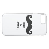 Coques Case-Mate iPhone Moustache votre cas de l'iPhone 7 comme un PATRON (Dos (Horizontal))