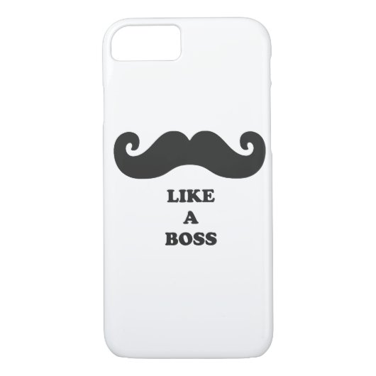 Coques Case-Mate iPhone Moustache votre cas de l'iPhone 7 comme un PATRON (Dos)