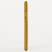 Coques Case-Mate iPhone Moutarde foncée couleur foncée jaune (Dos/Droite)
